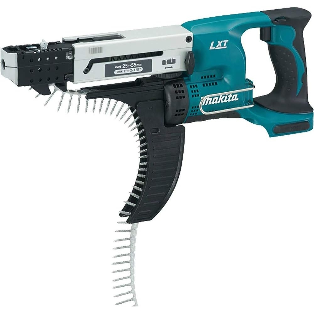 image:imageMakita XRF02Z 18V LXT LithiumIon Cordless Autofeed Screwdriver Kit
