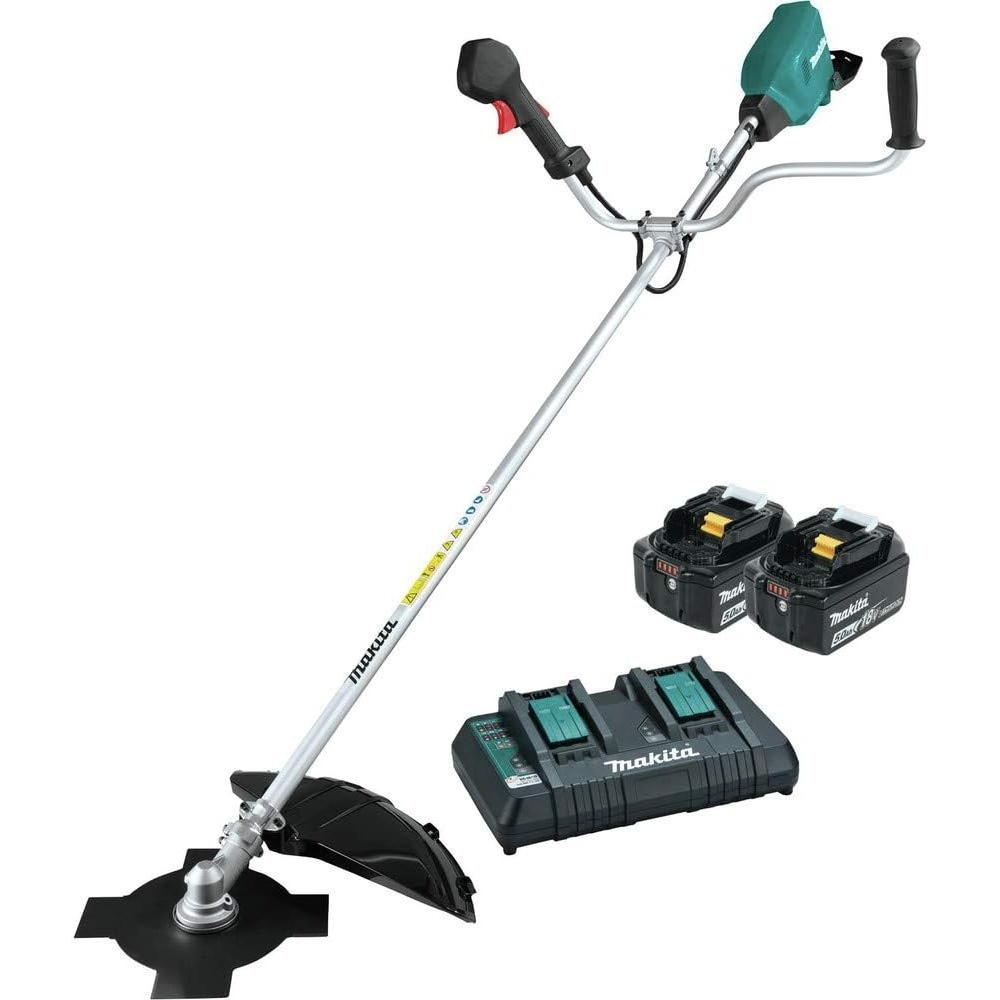 image:imageMakita XRU16PT 18V X2 36V LXT LithiumIon Brushless Cordless Brush Cutter Kit 50Ah