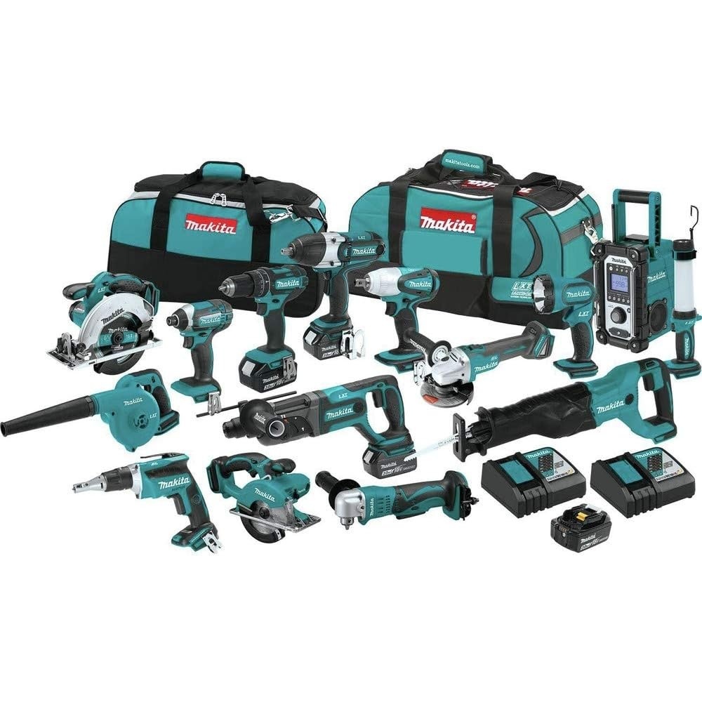 image:imageMakita XT1501 18V LXT LithiumIon Cordless 15Pc Combo Kit 30Ah