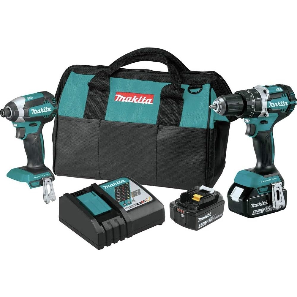 image:imageMakita XT269T 18V LXT LithiumIon Brushless Cordless 2Pc Combo Kit 50AhKit Only