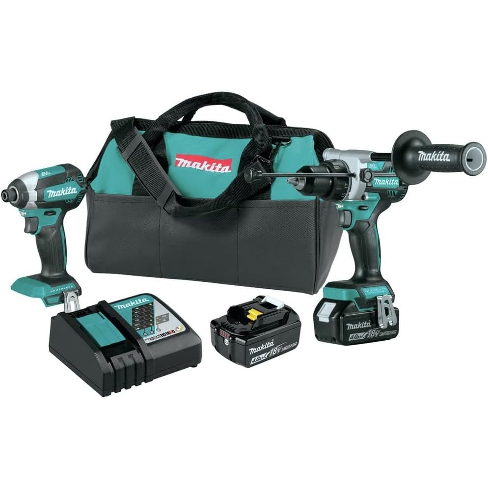 image:imageMakita XT291M 18V LXT LithiumIon Brushless Cordless 2Pc Combo Kit 40AhKit Only