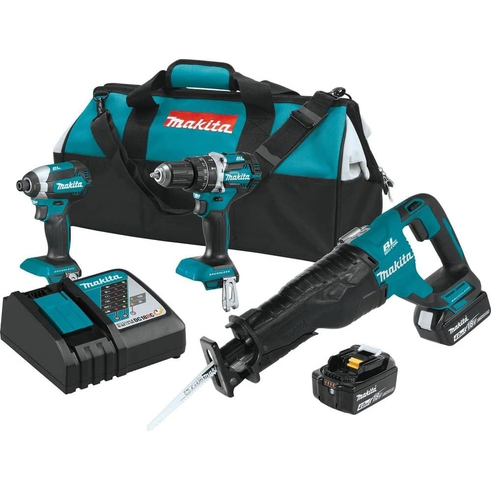 image:imageMakita XT328M 40 Ah 18V LXT LithiumIon Brushless Cordless Combo Kit 3 PieceKit Only