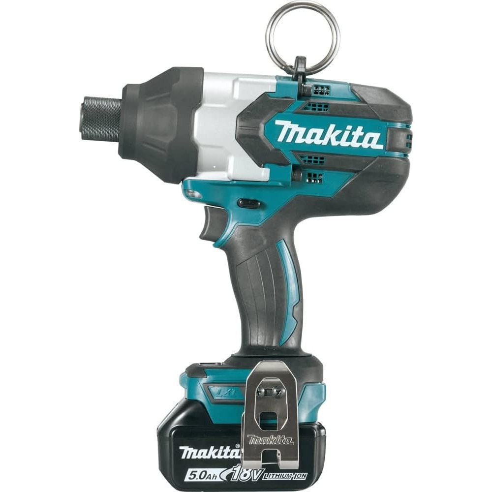 image:imageMakita XWT09T 18V LXT LithiumIon Brushless Cordless High Torque 716 Hex Impact Wrench KitKit w 50Ah Batteries