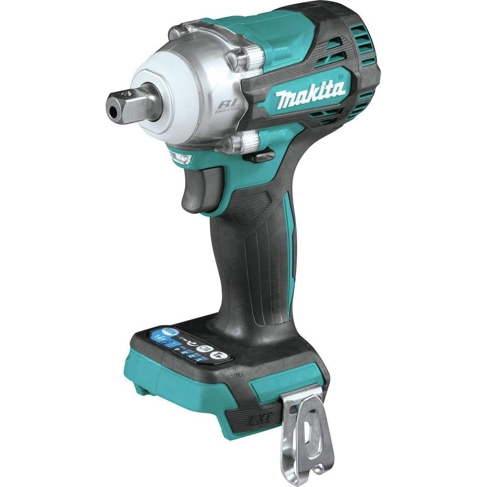 image:imageMakita XWT15XVZ 18V LXT LithiumIon Brushless Cordless 4Speed 12 Sq Drive Utility Impact Wrench wDetent Anvil Tool Only