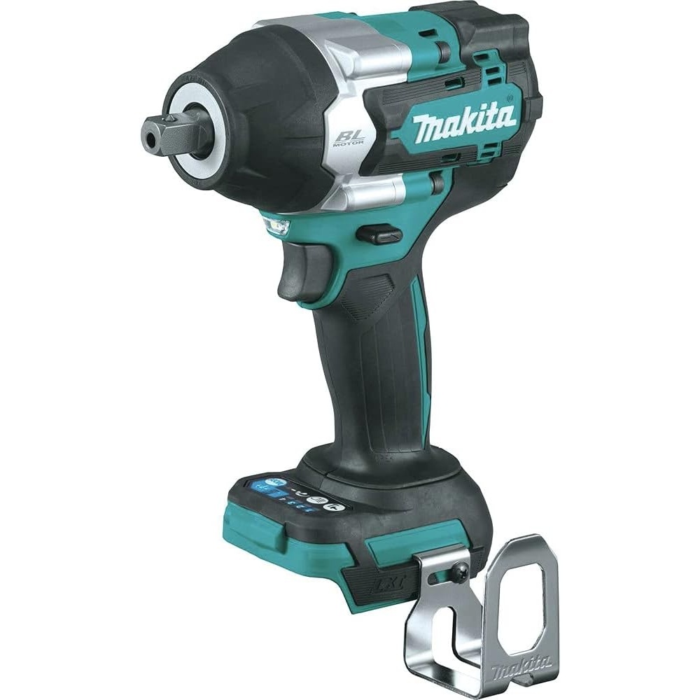 image:imageMakita XWT18XVZ 18V LXT LithiumIon Brushless Cordless 4Speed MidTorque 12 Sq Drive Utility Impact Wrench wDetent Anvil Tool Only